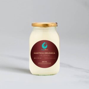Frasco de 500ml de Manteca de Cerdo Pura y Artesanal de Magia Di Terra